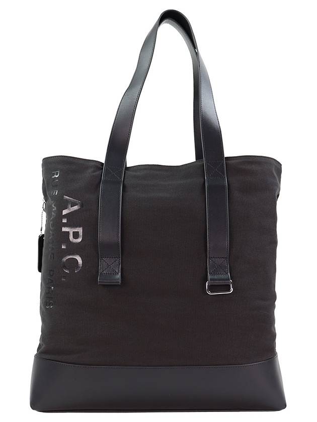 Sense Logo Print Canvas Tote Bag Black - A.P.C. - BALAAN 2