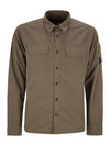 Organic Gabardine Buttoned Lens Shirt - CP COMPANY - BALAAN 2