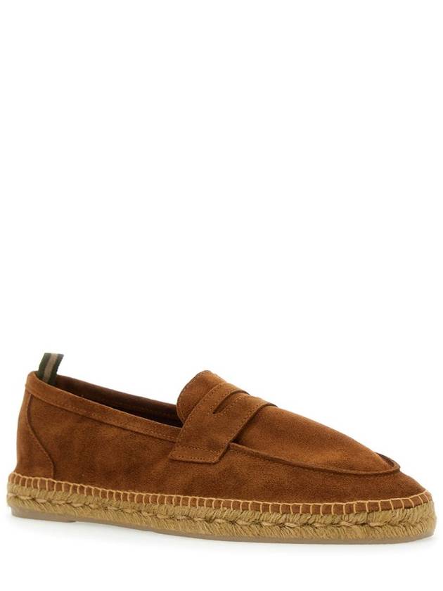 'Nacho' Beige Espadrillas With Penny Slot In Suede Man - CASTANER - BALAAN 1