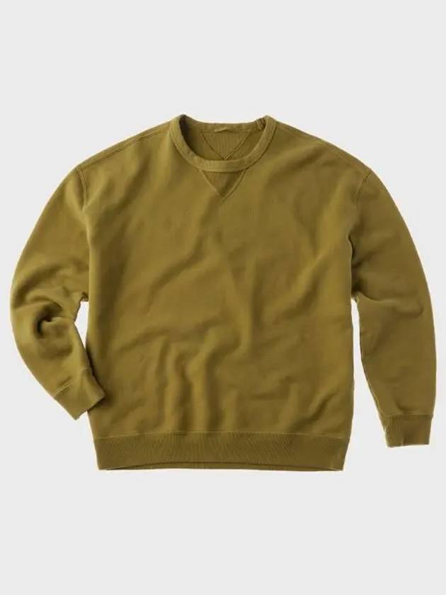 Garment Dyed Cotton Jersey Sweatshirt Green - TEN C - BALAAN 2