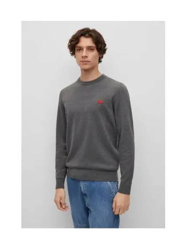 HUGO red logo label cotton knit 50475083 038 - HUGO BOSS - BALAAN 1