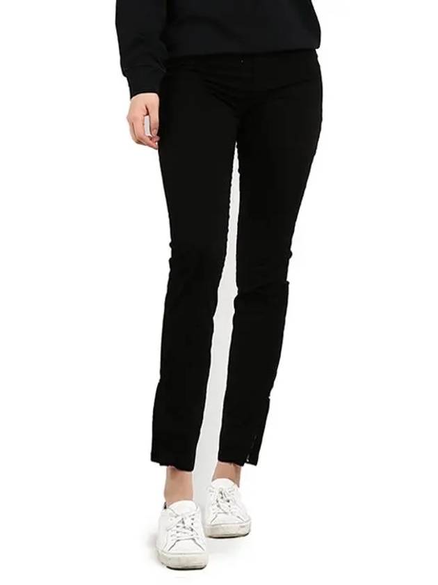 J Brand CROPPED ZIP Zipper Skinny Black 83520K120 - J BRAND - BALAAN 3