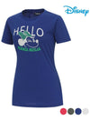 Female Character Short Sleeve Round T-Shirt DO2LTR092 - DISNEY GOLF - BALAAN 3