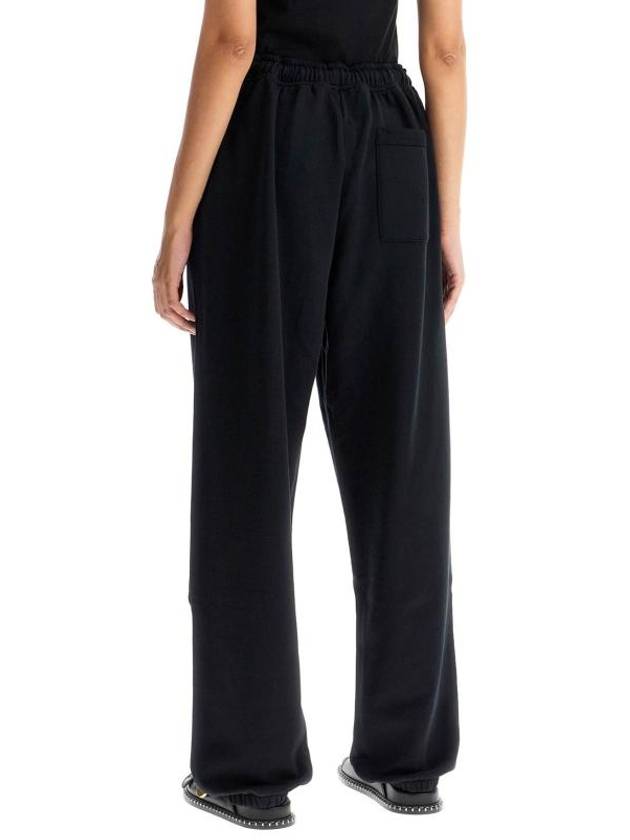 Face Logo Applique Track Pants Black - ACNE STUDIOS - BALAAN 5