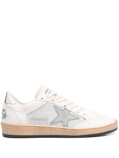 Ball Star Low Top Sneakers White Silver - GOLDEN GOOSE - BALAAN 2