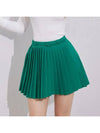 Golf Wear Uncut Belt Pleated Skirt Green - J JANE - BALAAN 1