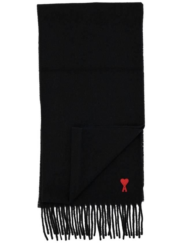 Muffler Scarf BFUSF405 334 001 BLACK - AMI - BALAAN 3