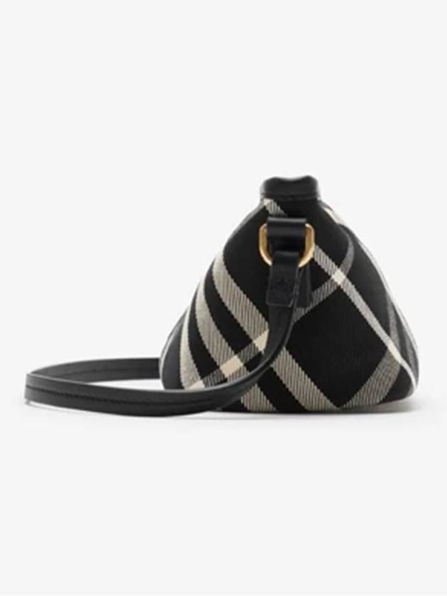 Check Mini Shoulder Bag Black - BURBERRY - BALAAN 5