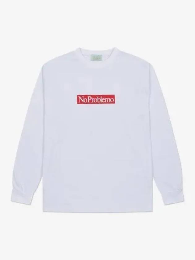 Prablum Supreme LS T Shirt White STAR60023WHT - ARIES - BALAAN 1