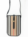 Icon Stripe Phone Case Mini Bag Beige - BURBERRY - BALAAN 2