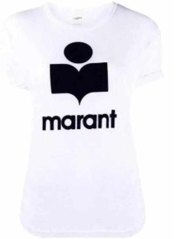 White Women s Short Sleeve TS0004FA A1N09E 20WH 1325322 - ISABEL MARANT - BALAAN 1