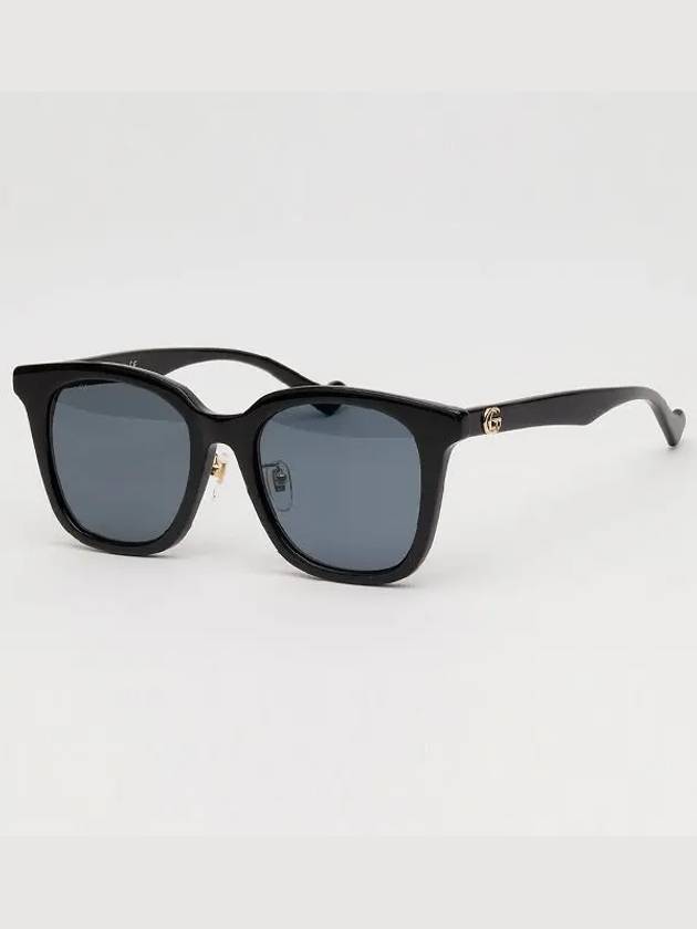 Eyewear Rectangular Frame Asian Fit Sunglasses Black - GUCCI - BALAAN 8