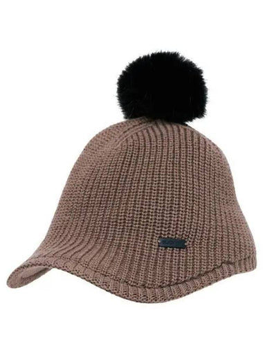 BLACKYAK Women s Knit Cap A BR - BLACKBROWN - BALAAN 1