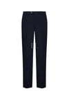 Lace Sure Fit Cotton Straight Pants Blue - BRUNELLO CUCINELLI - BALAAN 2