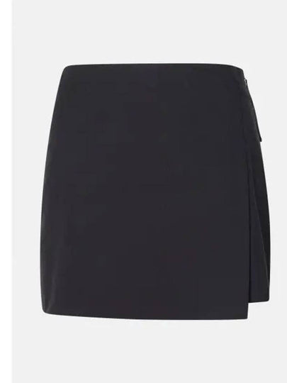 High waist layered effect shorts black - MONCLER - BALAAN 2