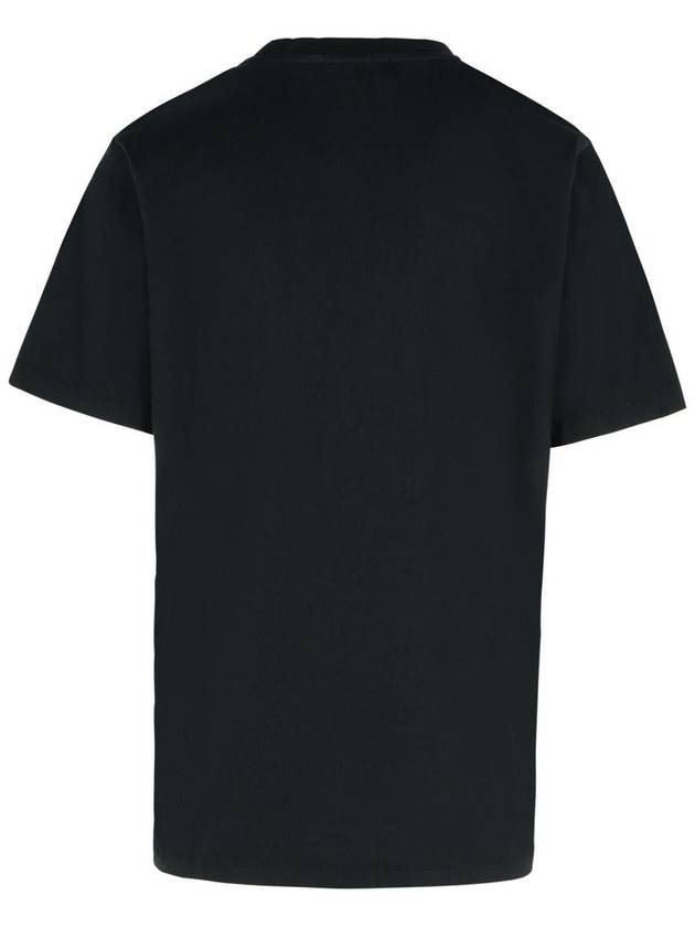 Barrow Black Cotton T-Shirt - CLAIRE BARROW - BALAAN 3