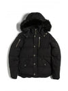 Threequarter Down Jacket Black Fox Fur Black - MOOSE KNUCKLES - BALAAN 6