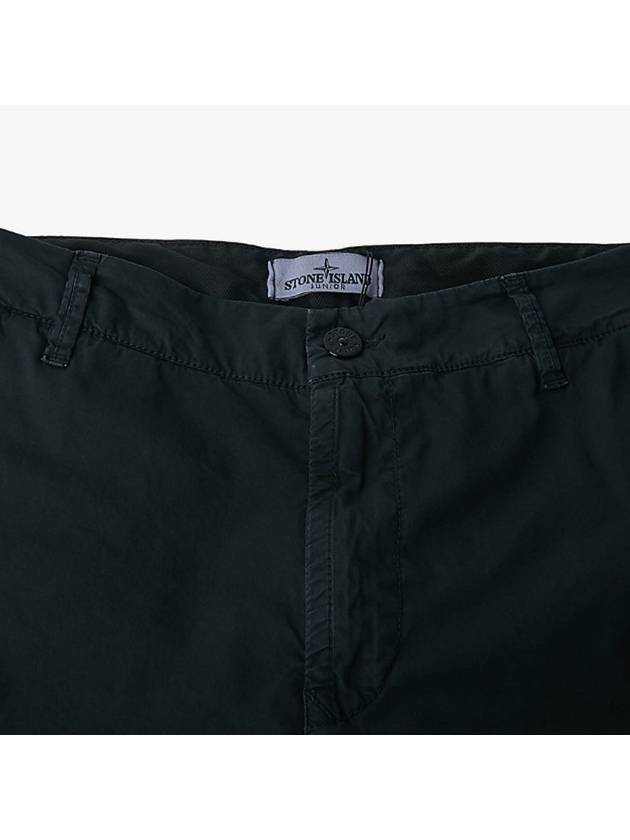 Kids Logo Wappen Pants Black - STONE ISLAND - BALAAN 5