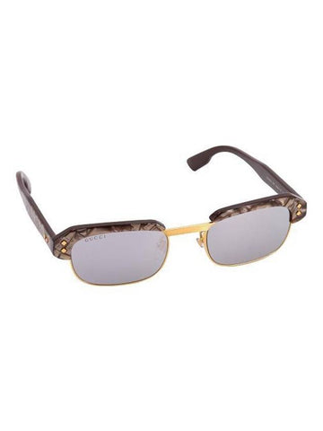 Eyewear Printed Sunglasses Brown - GUCCI - BALAAN 1