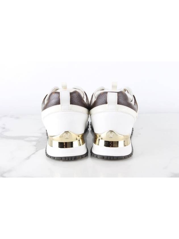 LV Runaway Gold Sneakers White 35 5 225 - LOUIS VUITTON - BALAAN 3