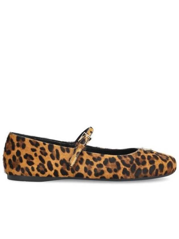 Honey Printed Leather Ballerinas - PRADA - BALAAN 2