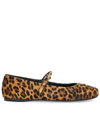 Honey Printed Leather Ballerinas - PRADA - BALAAN 2