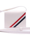 diagonal card holder cross bag - THOM BROWNE - BALAAN.