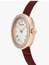 Women's Mother Of Pearl Dial Leather Watch Red - EMPORIO ARMANI - BALAAN 4