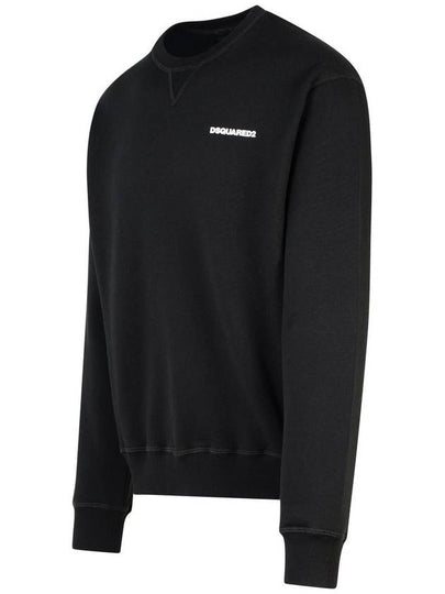 DSQUARED2 Black Cotton Sweatshirt - DSQUARED2 - BALAAN 2