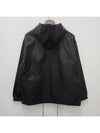 Nylon Micro Face Patch Hooded Jacket Black - ACNE STUDIOS - BALAAN 4