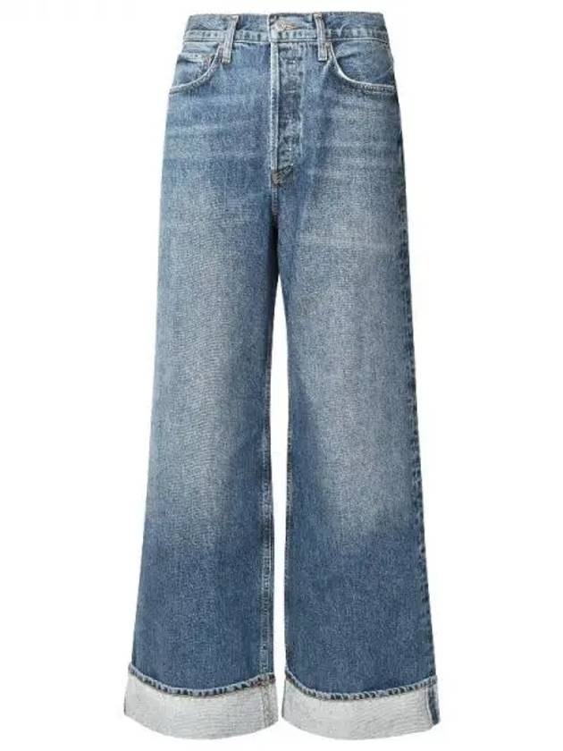 DAME wide denim pants - AGOLDE - BALAAN 1