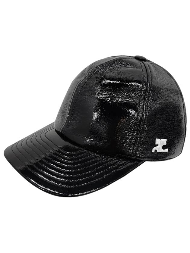 Reedition Vinyl Ball Cap Black - COURREGES - BALAAN 2