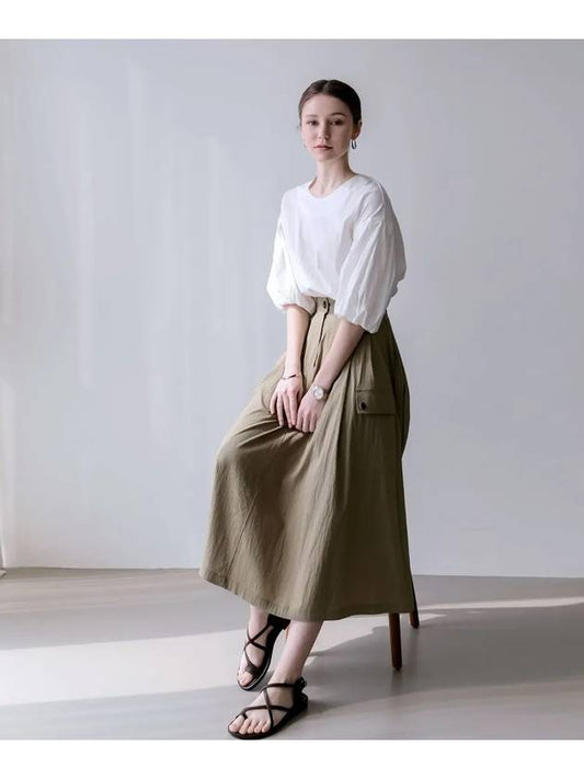 Anorak pocket flare skirt - KELLY DONAHUE - BALAAN 1