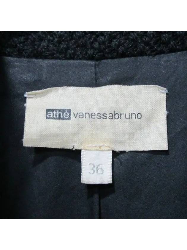 Smith Market Vanessa Bruno Black Coat Women s Clothing - ATHE VANESSABRUNO - BALAAN 4