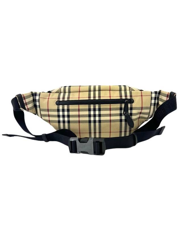 Vintage Check Nylon Belt Bag Beige - BURBERRY - BALAAN 3