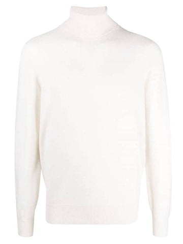 Men's Turtleneck White - BRUNELLO CUCINELLI - BALAAN 1