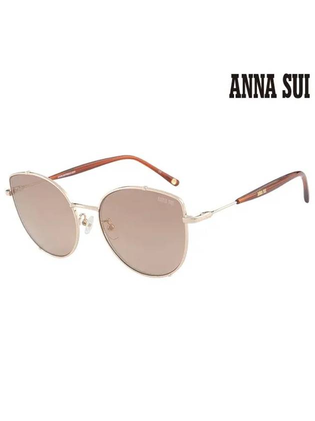 Eyewear Cat's Eye Sunglasses Brown - ANNA SUI - BALAAN 3