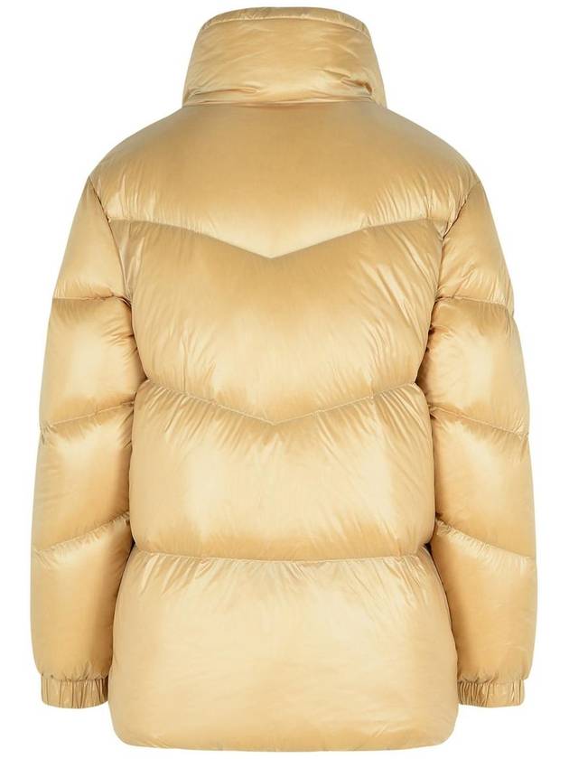 Woolrich 'Aliquippa' Beige Polyamide Down Jacket - WOOLRICH - BALAAN 3