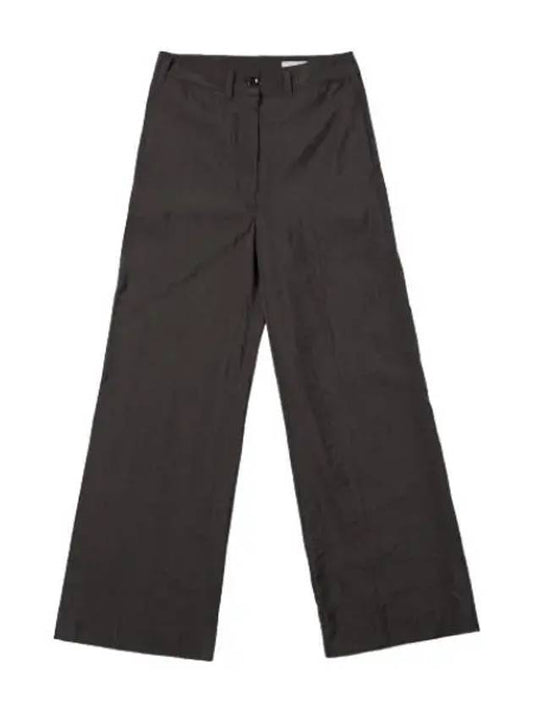 Soft silk loose pants black - LEMAIRE - BALAAN 1