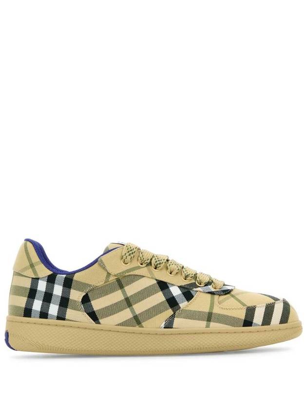 Check Low Top Sneakers Beige - BURBERRY - BALAAN 2