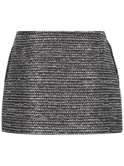 striped tweed mini skirt - GUCCI - BALAAN 2