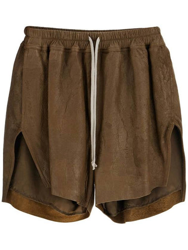 leather shorts for men - RICK OWENS - BALAAN 1