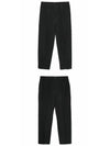 Pleats Bottoms Straight Pants Black - ISSEY MIYAKE - BALAAN 5