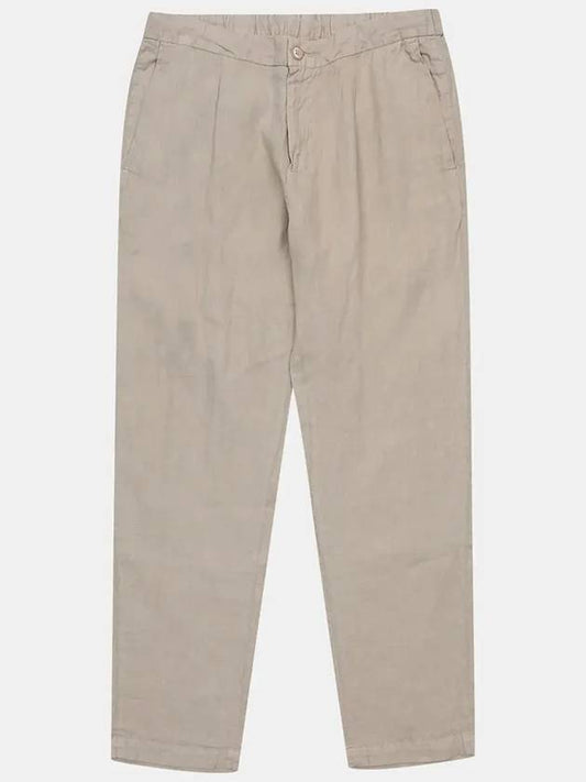 Men's back banding linen onetuck baggy pants MMPTM5T63 270 - AT.P.CO - BALAAN 1