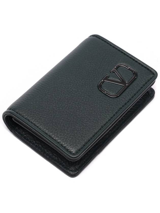 Men's V Logo Business Card Card Wallet - VALENTINO - BALAAN 5