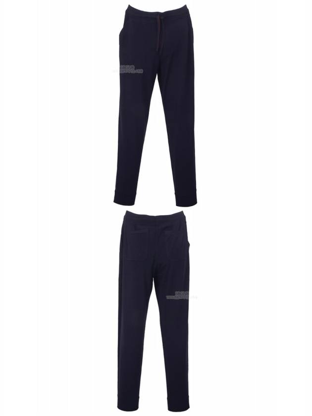 FAI1524 WB60 New Pantaloonel Cashmere Drawstring Pants Navy Men’s Pants TEO - LORO PIANA - BALAAN 5