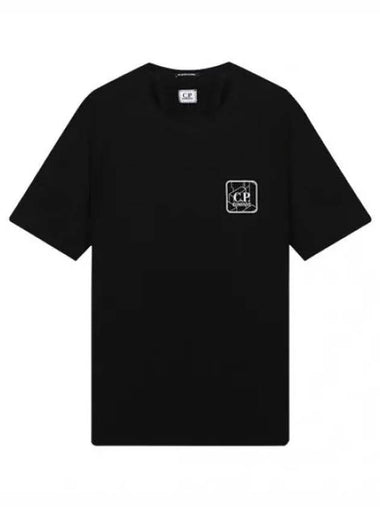 Logo printed short sleeve t shirt - CP COMPANY - BALAAN 1