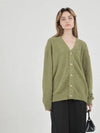 Boocle Angora Cardigan Olive - CHANCE'S NOI - BALAAN 8