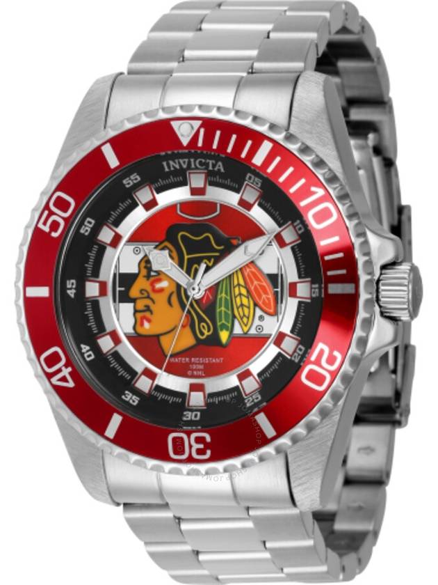 Invicta NHL Chicago Blackhawks Quartz Red Dial Men's Watch 42234 - INVICTA - BALAAN 1