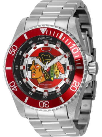 Invicta NHL Chicago Blackhawks Quartz Red Dial Men's Watch 42234 - INVICTA - BALAAN 1